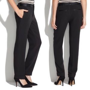 Madewell Tapered Tuxedo Trouser Size 0 DR